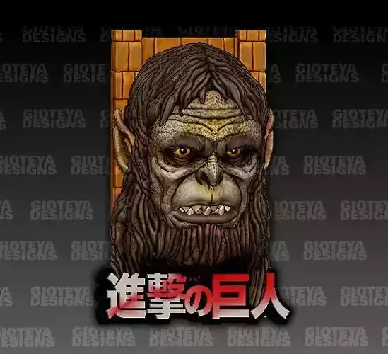 Attack on Titan Beast Titan 3D model