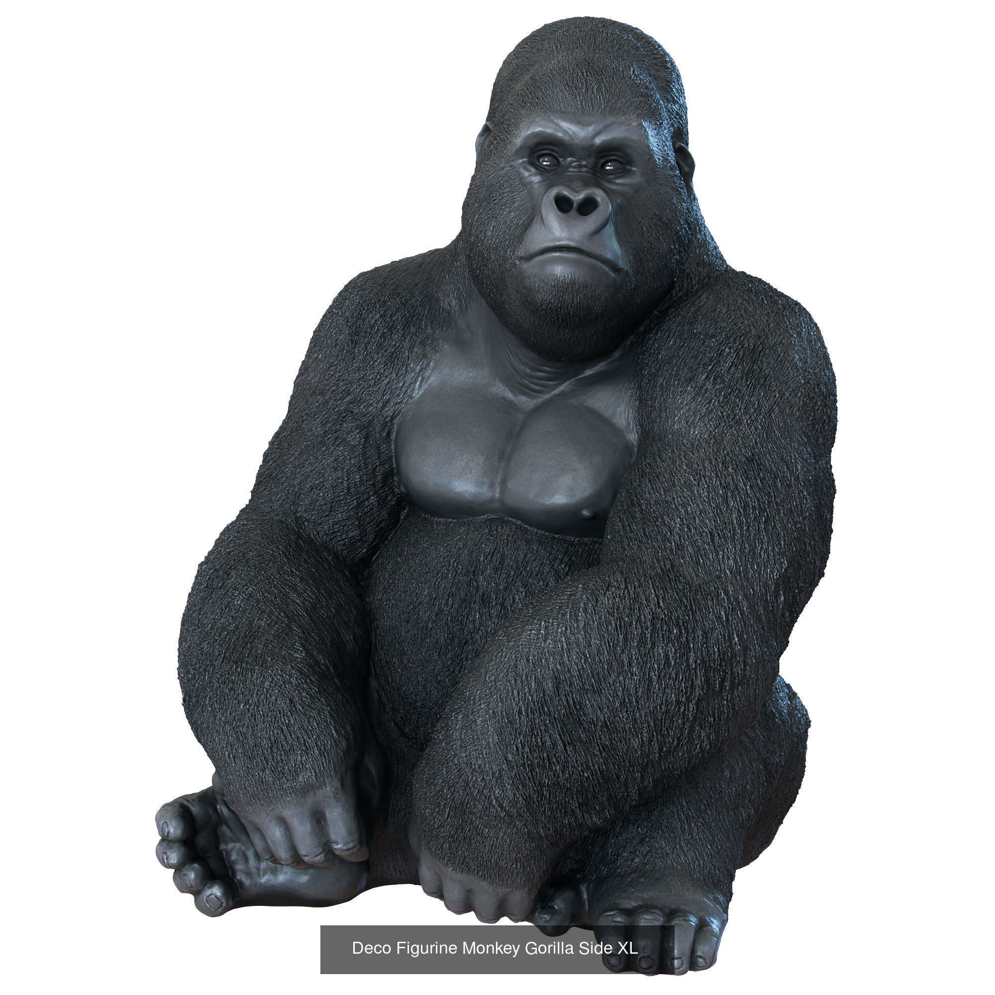 Decorative animal statues 3D Model Collection_6