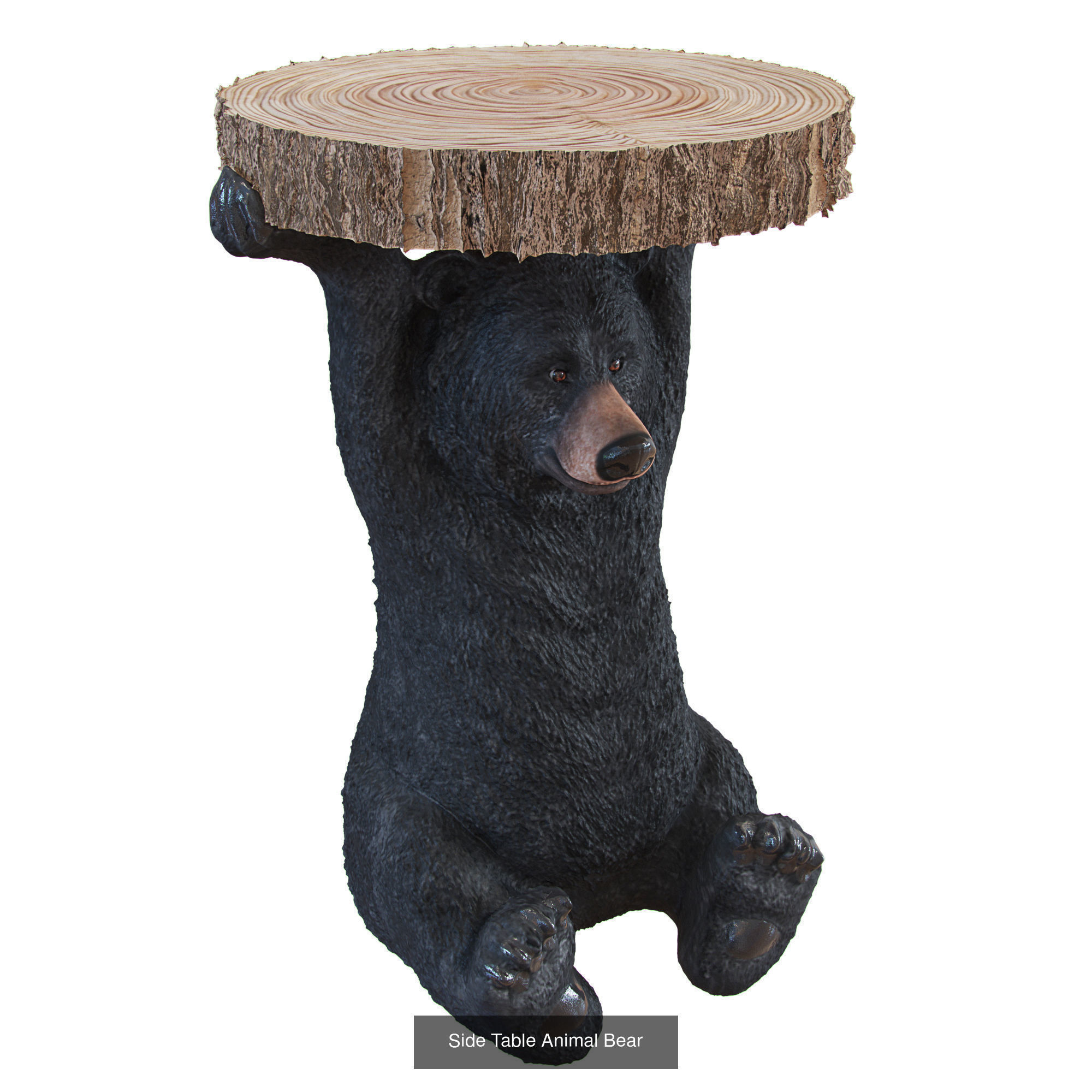 Decorative animal statues 3D Model Collection_2