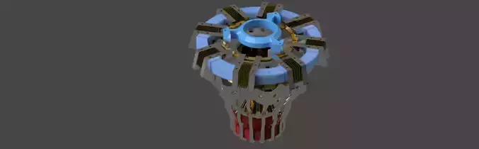 IRONMAN ARC REACTOR 3D print model
