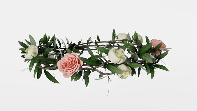 Flower Crown 3D model