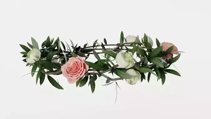 Flower Crown 3D model