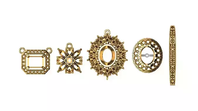 beautiful Tops pendant earring neckless