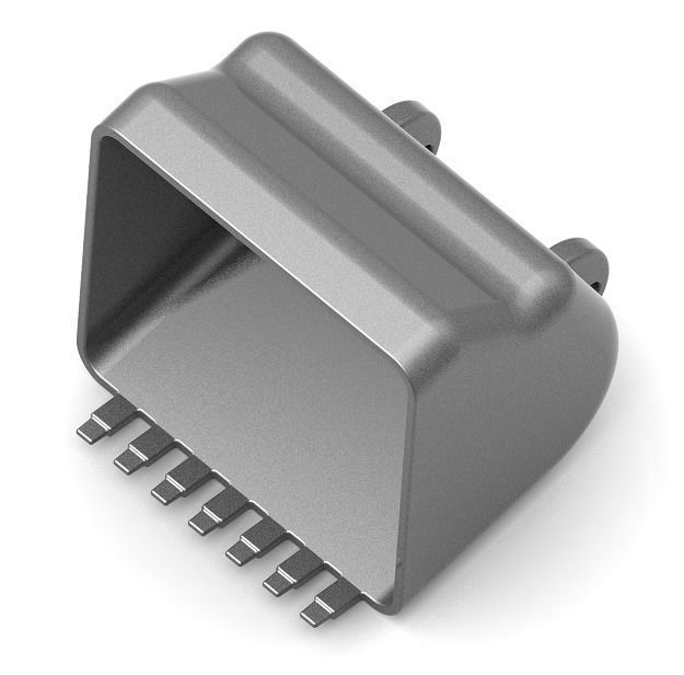 Wheel Loader Bucket 3D print model_1