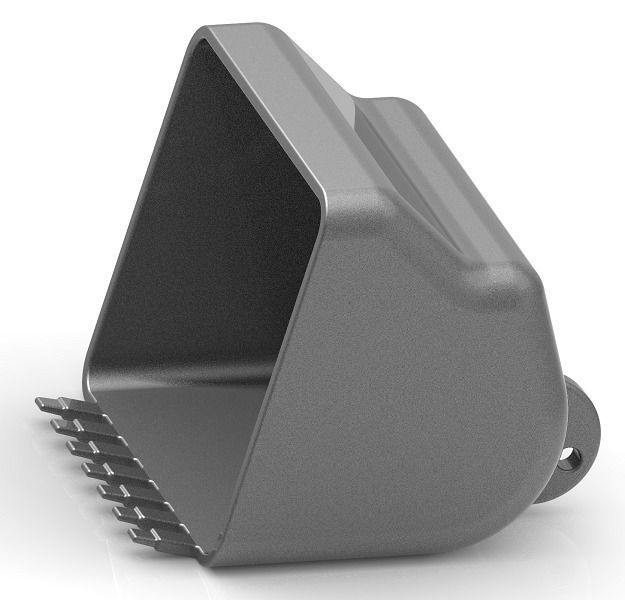 Wheel Loader Bucket 3D print model_3