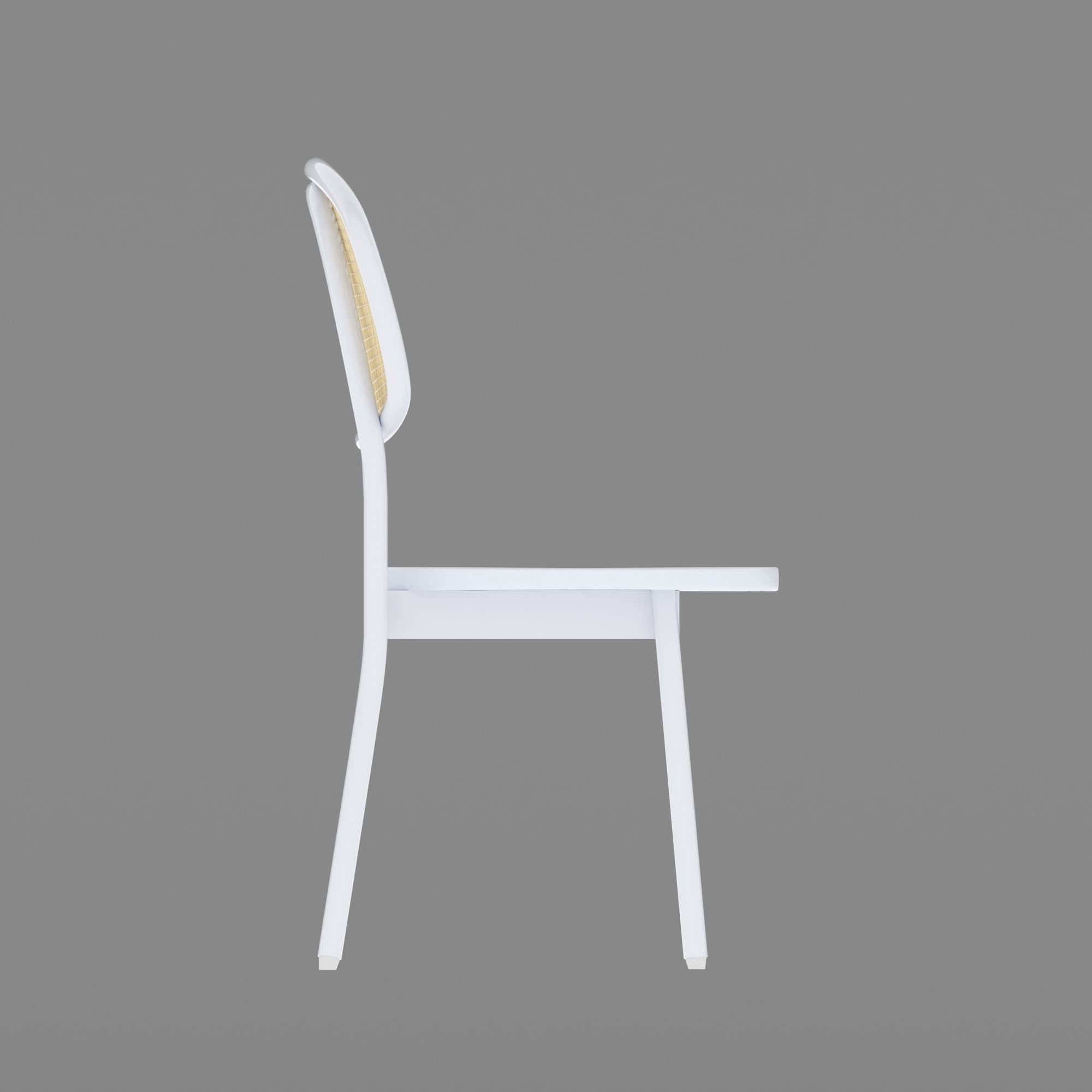 Contemporary chair bright colors 3D model_3