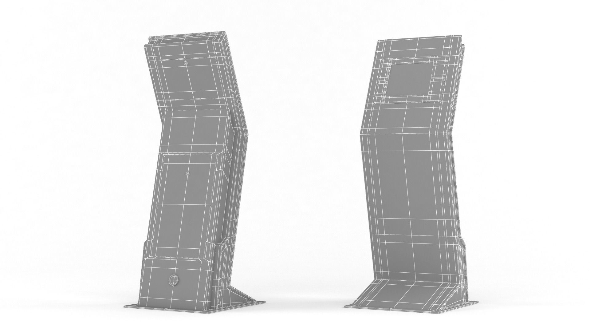 Information Kiosk 3D model_7