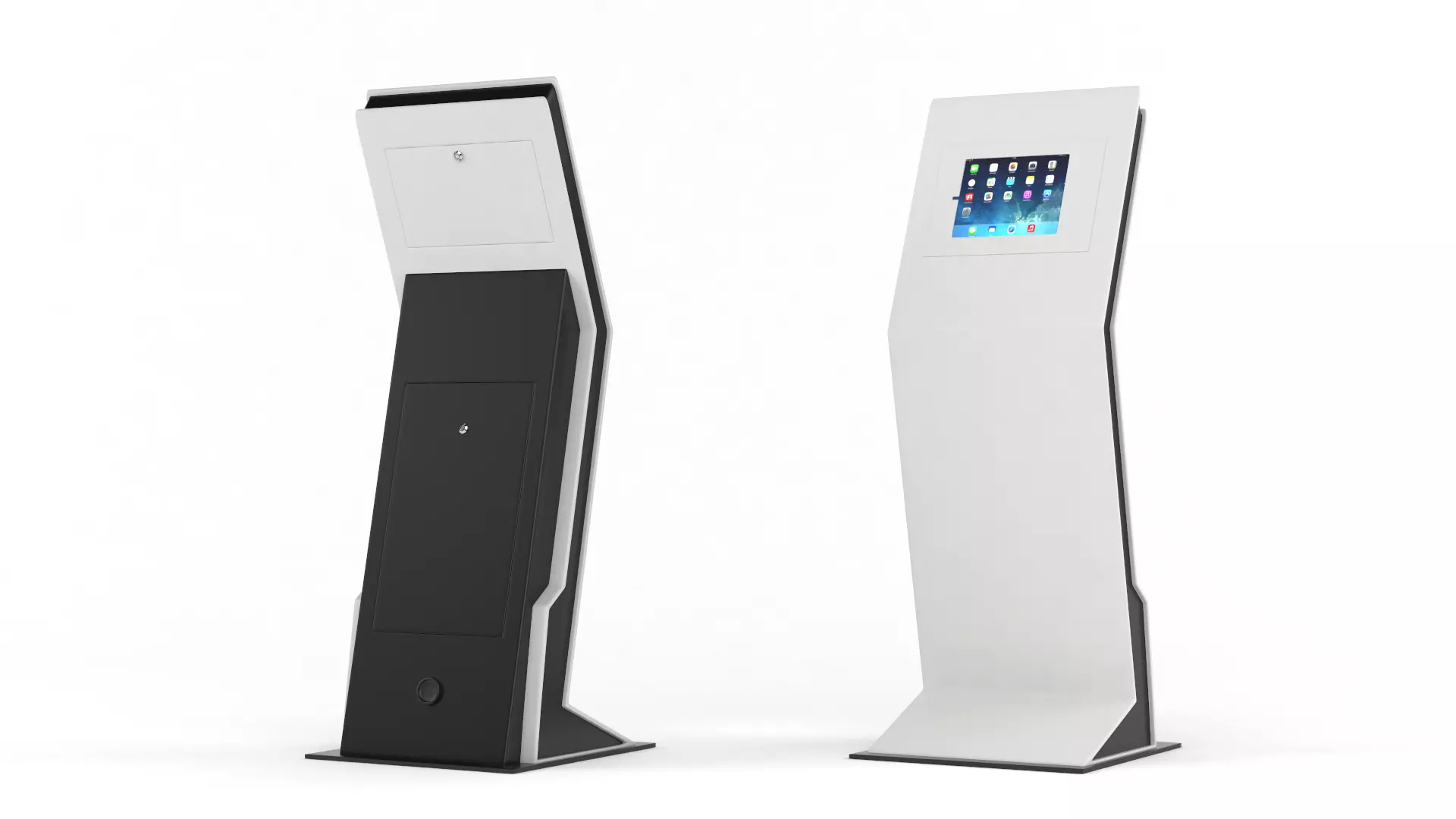 Information Kiosk 3D model_0