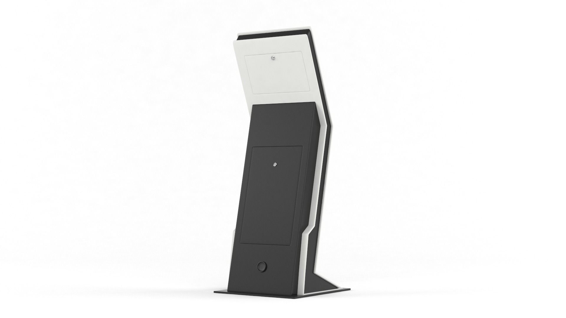 Information Kiosk 3D model_5
