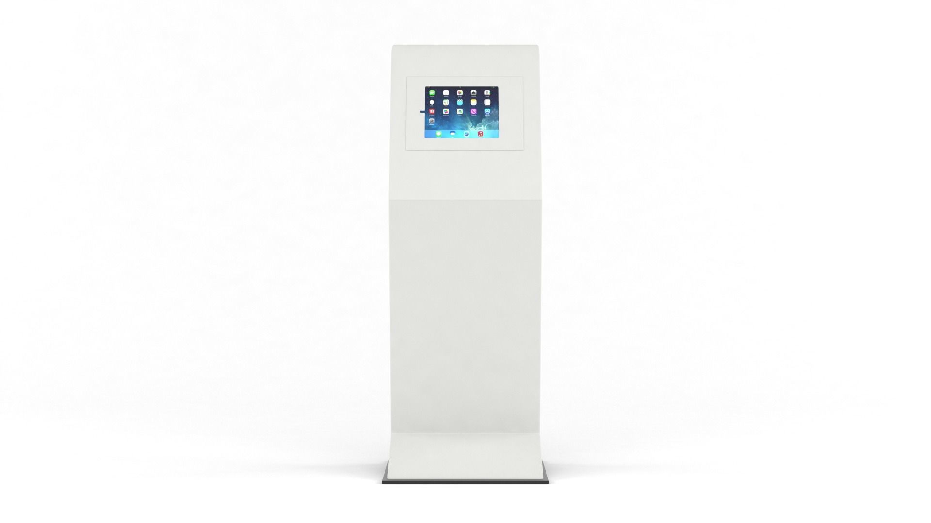 Information Kiosk 3D model_1