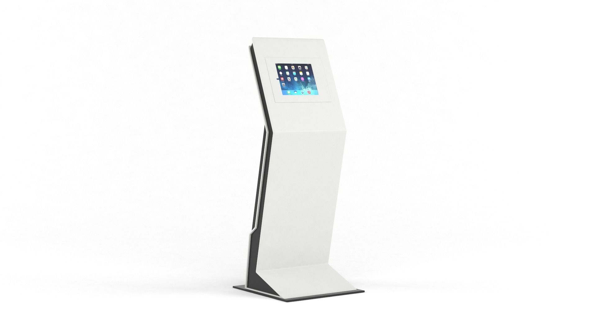 Information Kiosk 3D model_6
