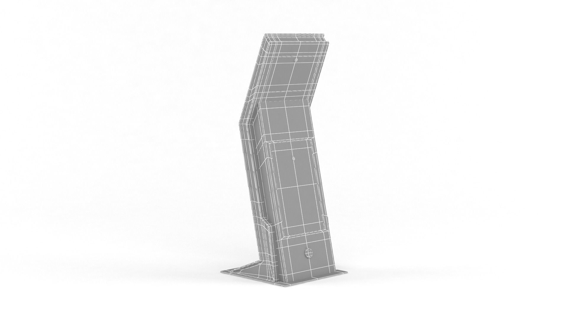 Information Kiosk 3D model_11