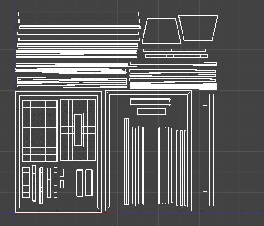 Advertising stand display Billboard 04 Low-poly 3D model_18