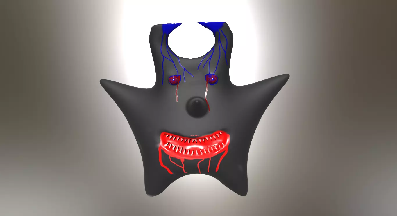 Small monster for funny games Free 3D model_0