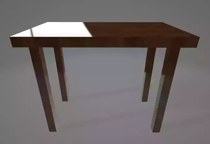 Wood table