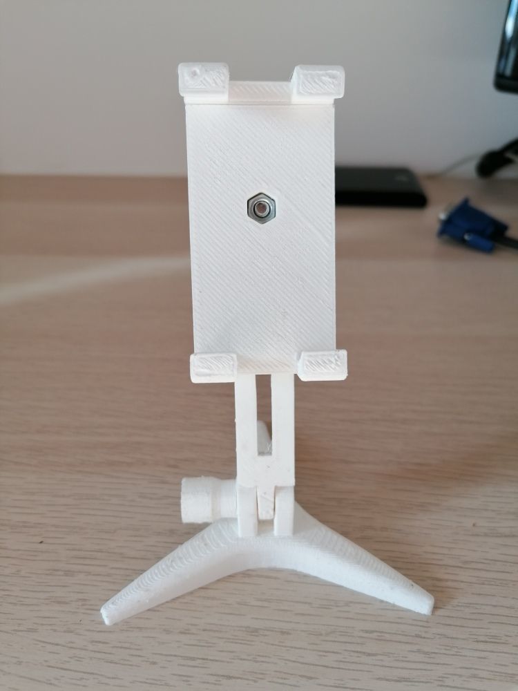 Desktop smartphone stand 3D print model_21