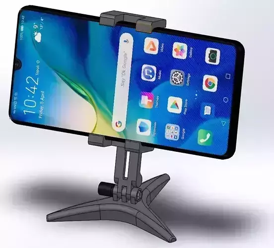 Desktop smartphone stand