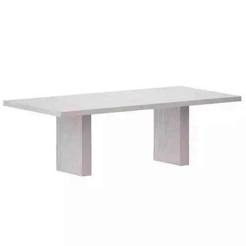 Dunewood Whitewashed Dining Table Crate and Barrel
