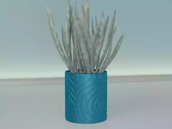 plant pot 43 3D print model