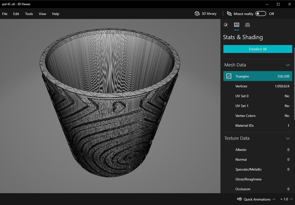 plant pot 43 3D print model_13