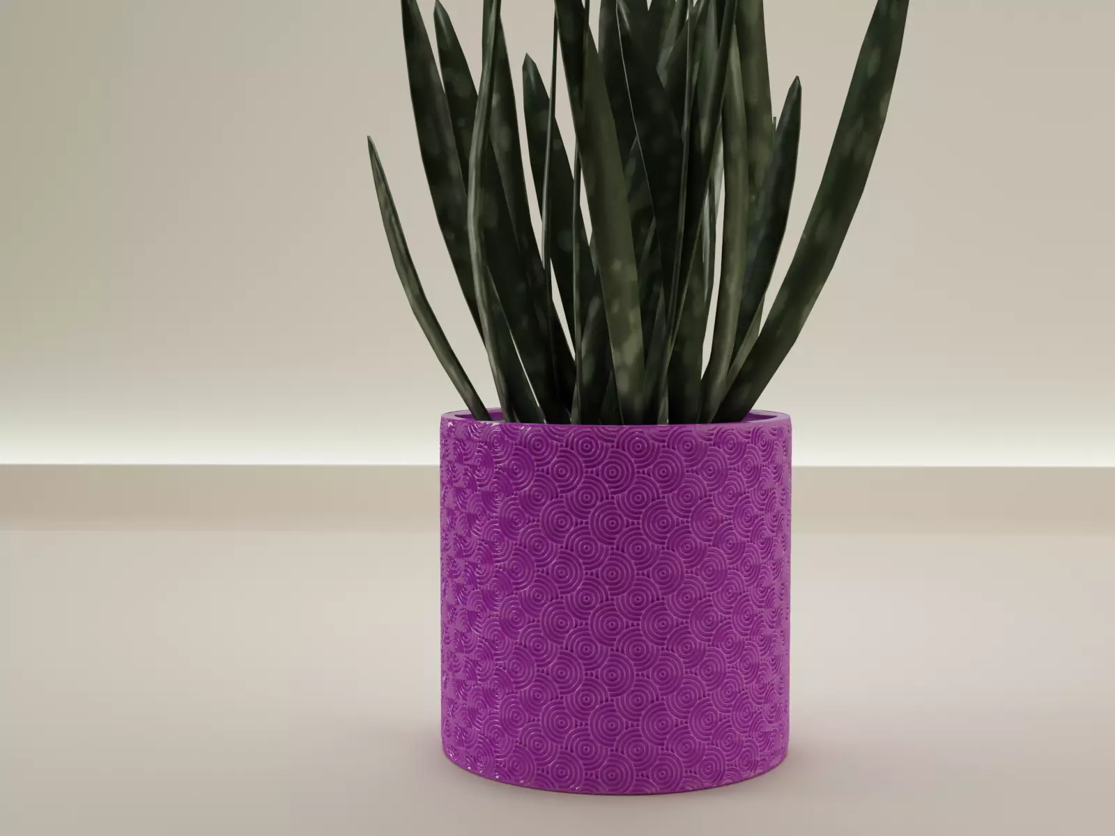 Plant pot 44 3D print model_0