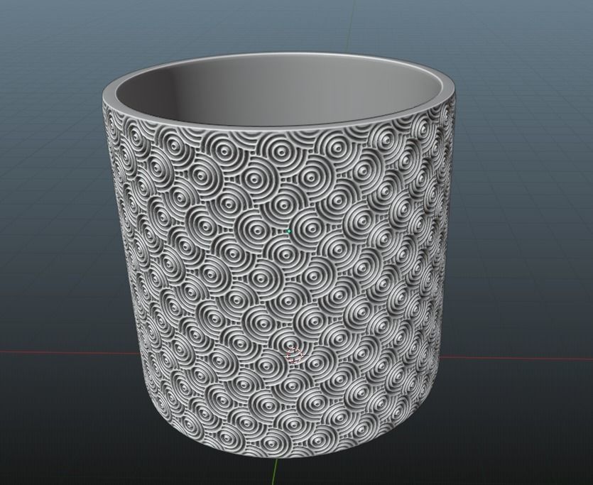 Plant pot 44 3D print model_12