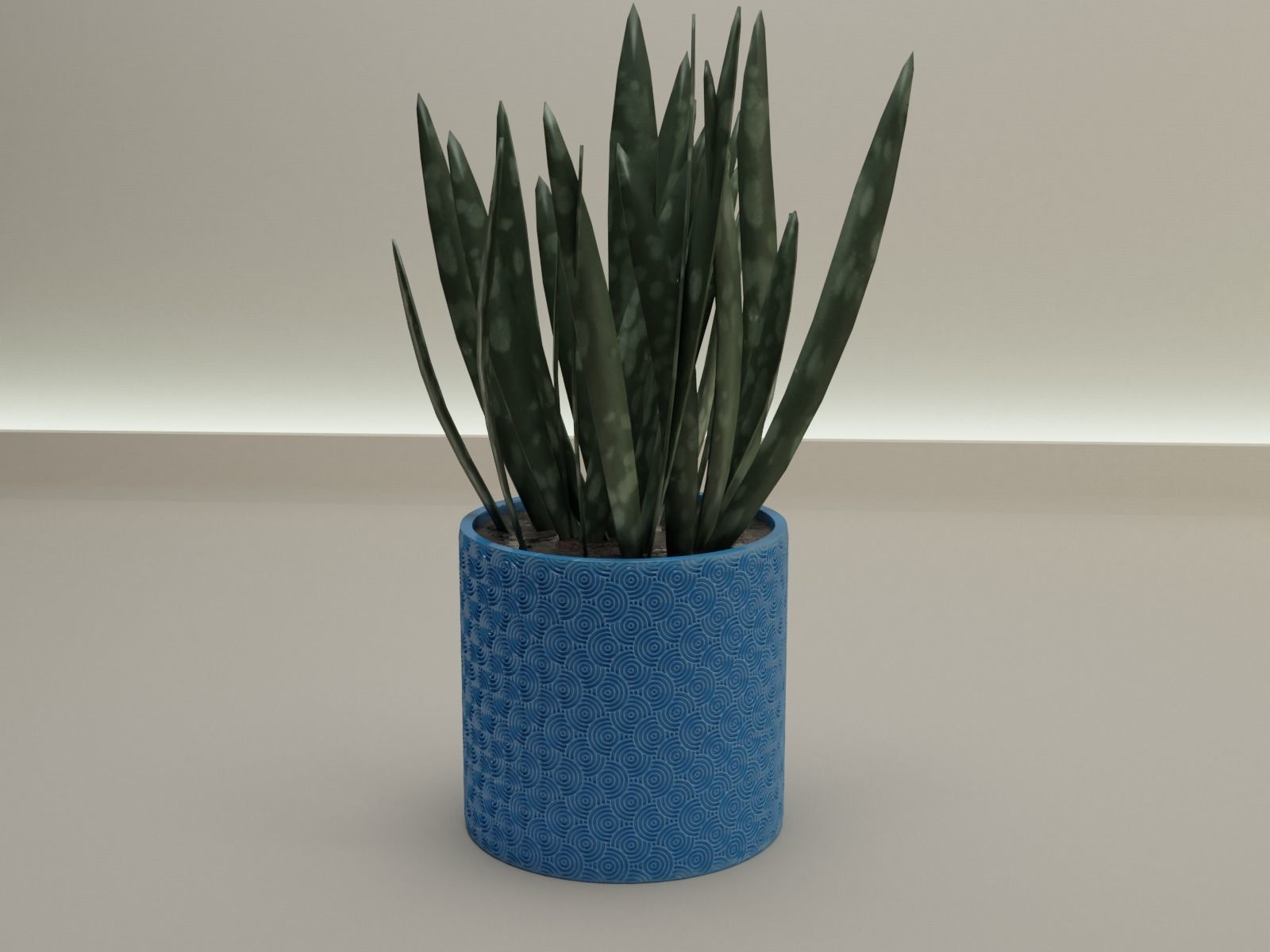 Plant pot 44 3D print model_16