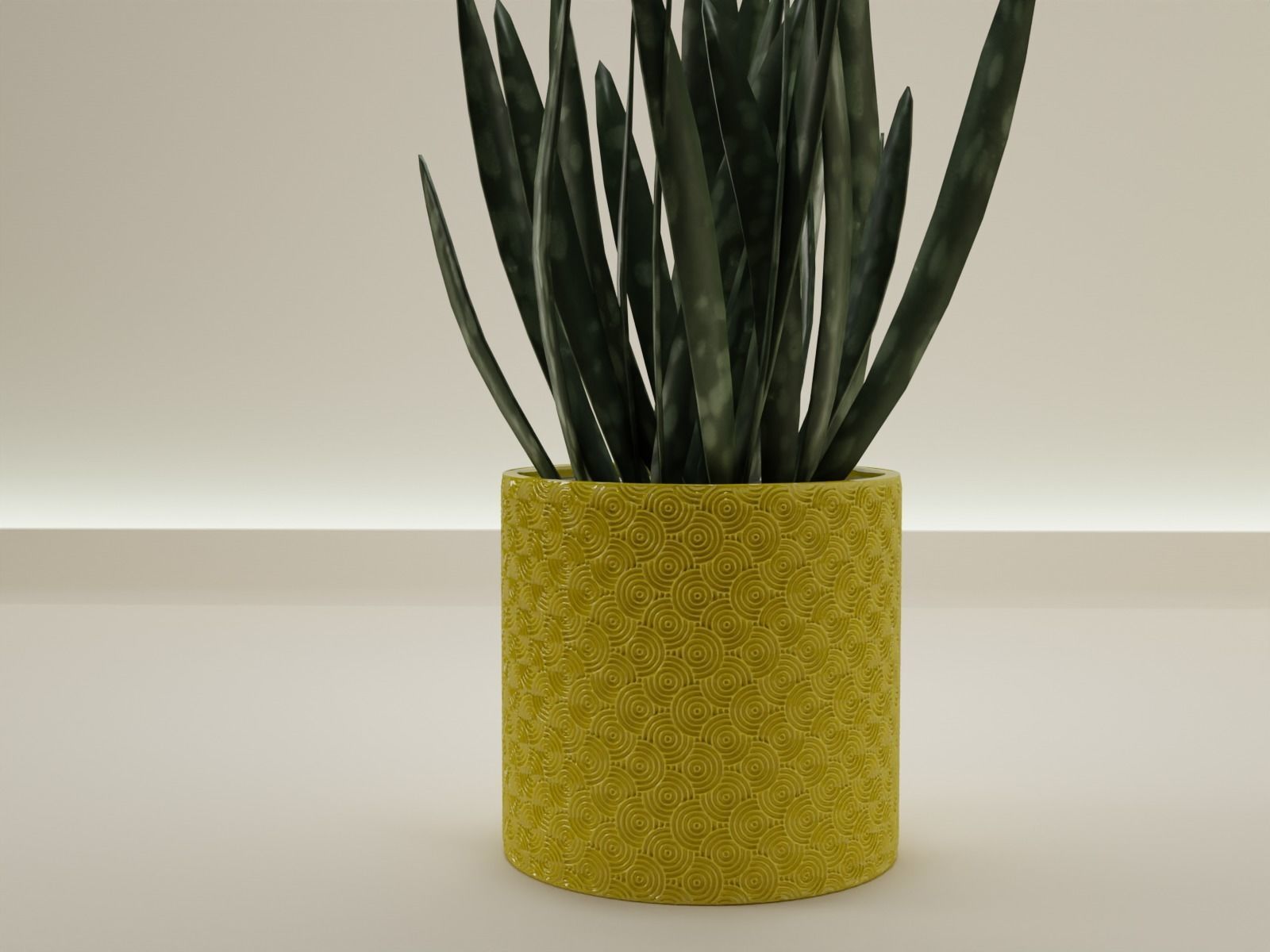Plant pot 44 3D print model_5