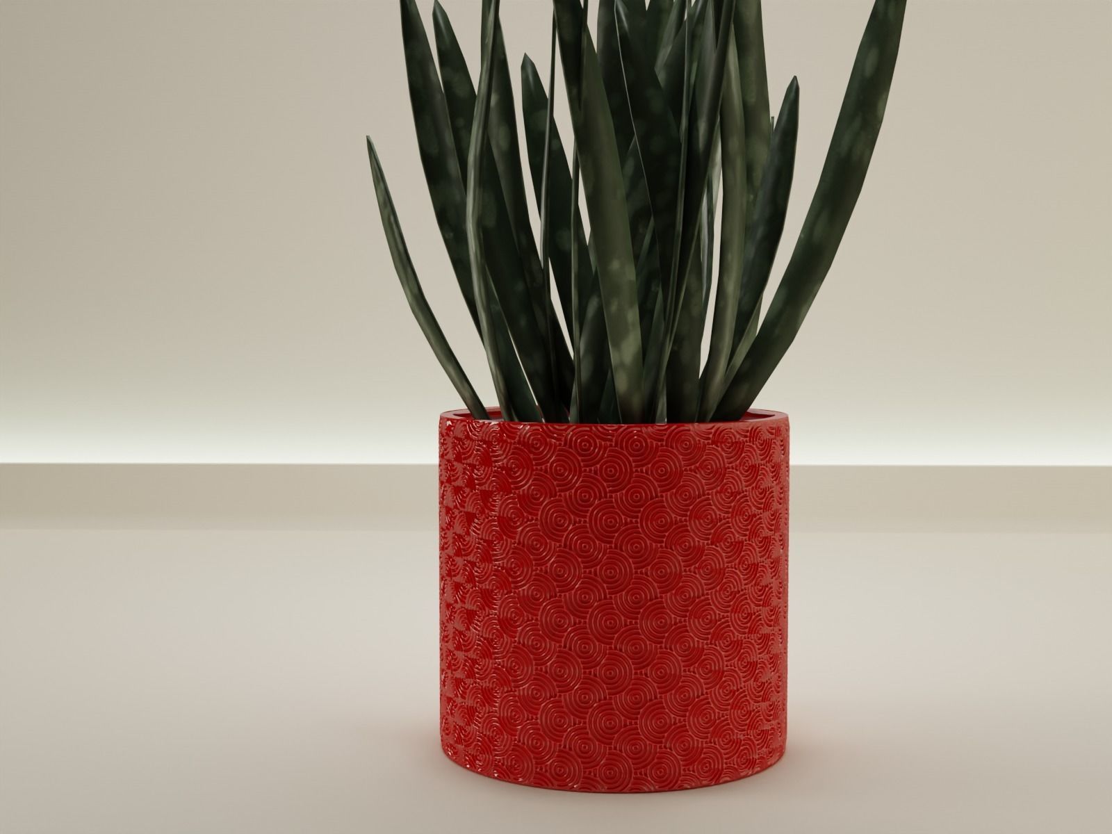Plant pot 44 3D print model_6