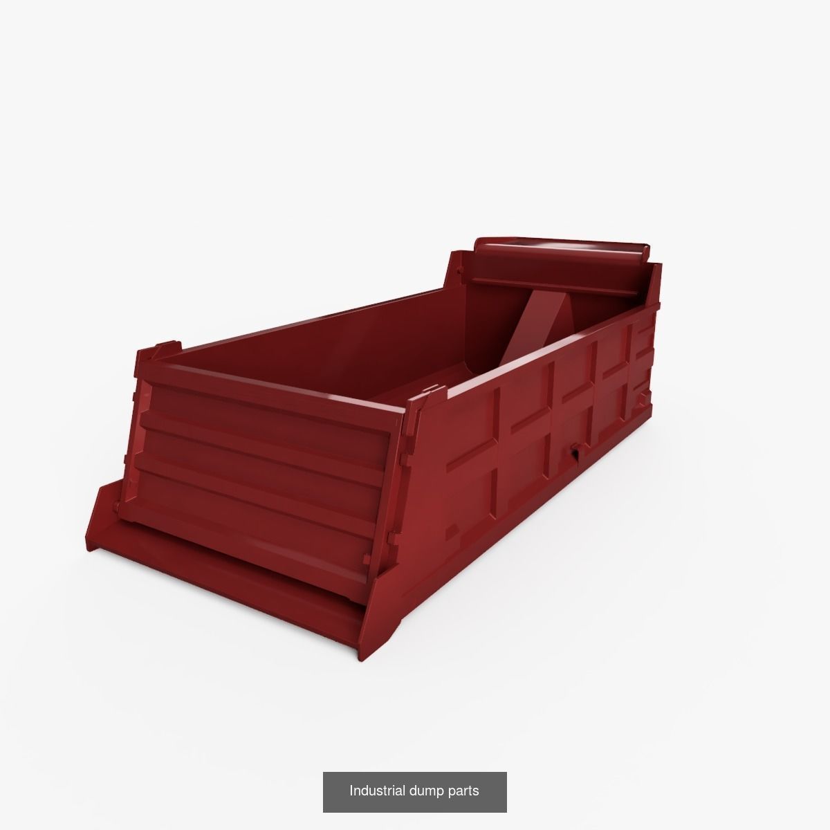 Industrial truck parts  3D Model Collection_4