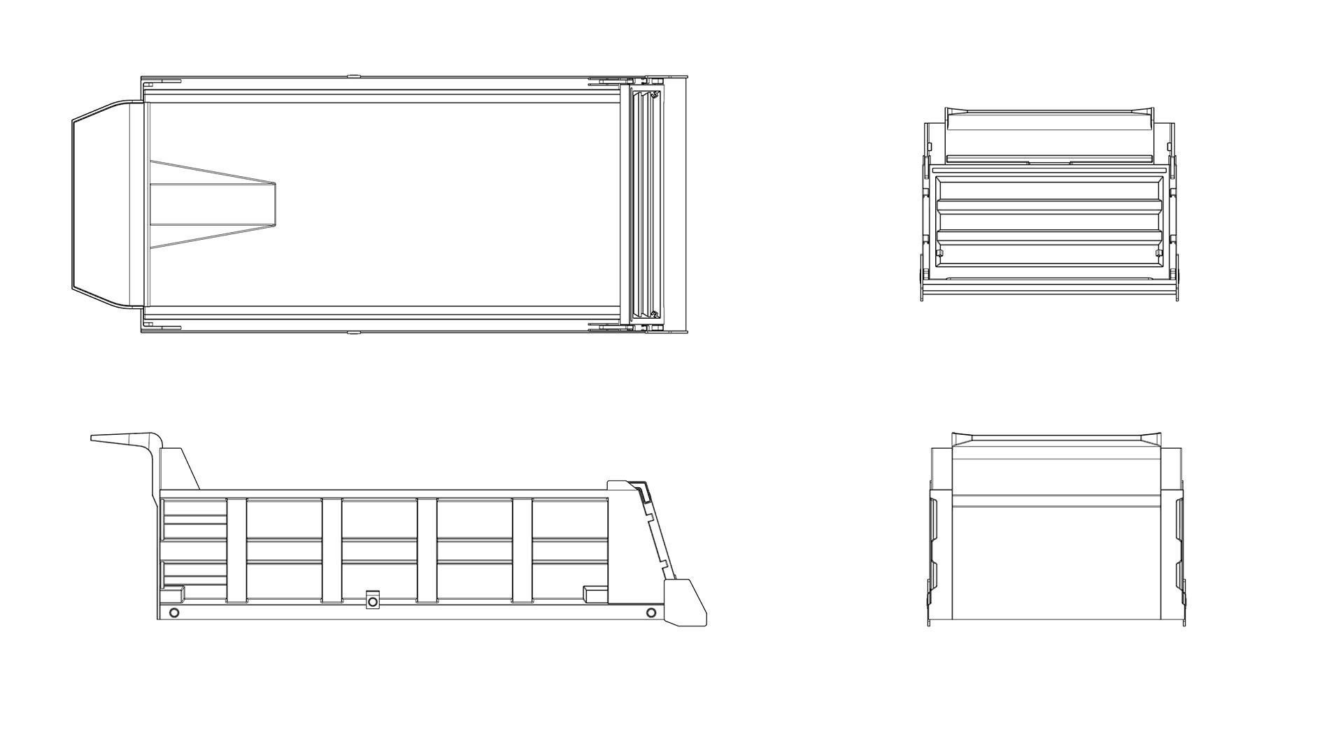 Industrial truck parts  3D Model Collection_5