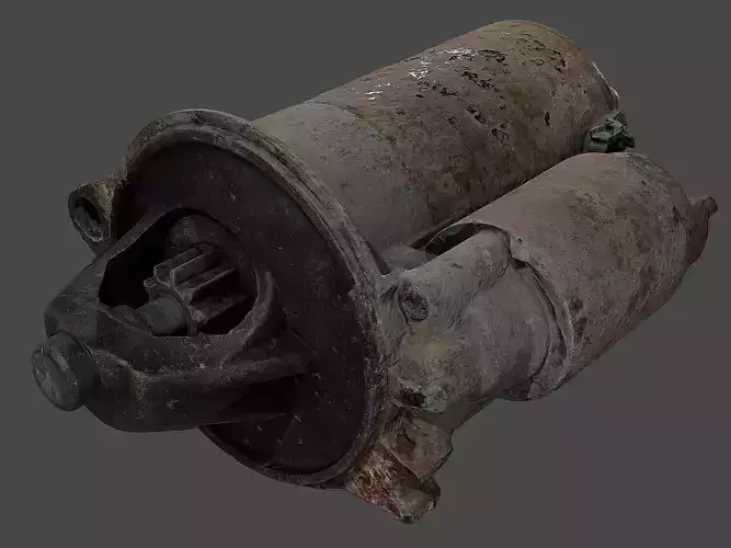 Car Starter Motor RAW Scan