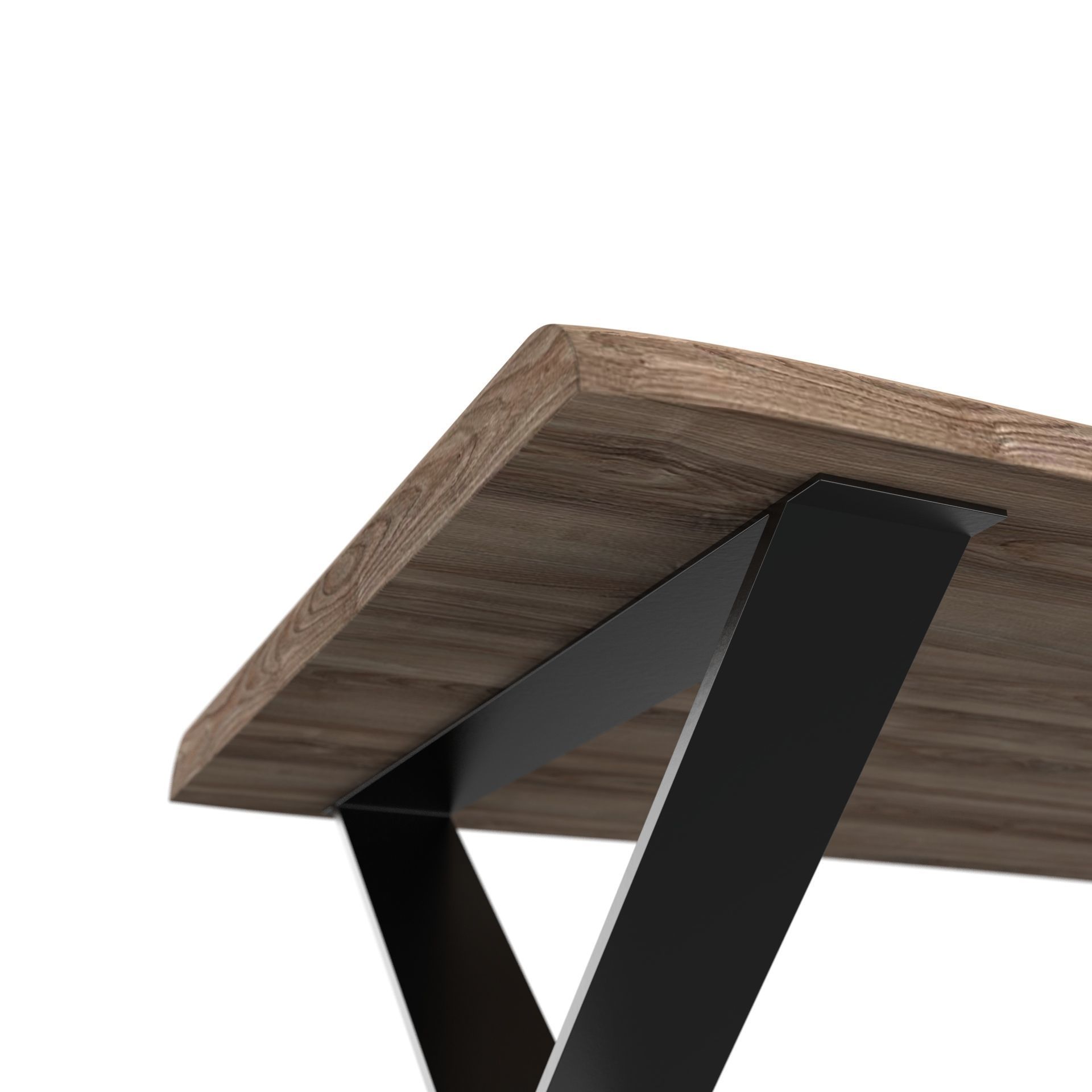Dining table 3D model_4