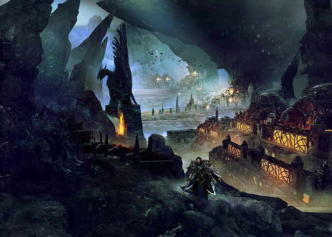 Beehive Fantasy City  3D model