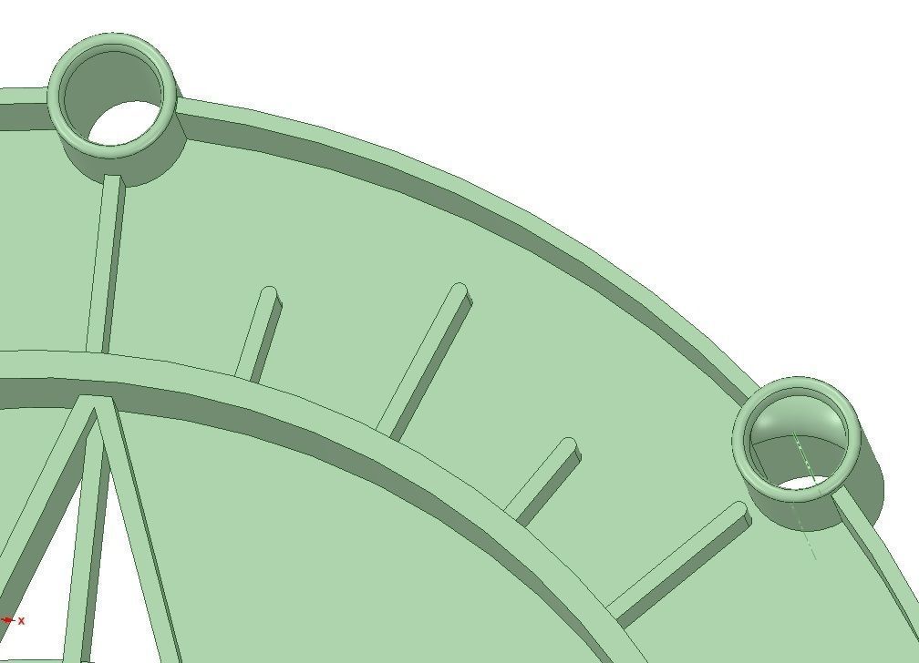 Geometric Star with Moon Cycle 3D print model_3