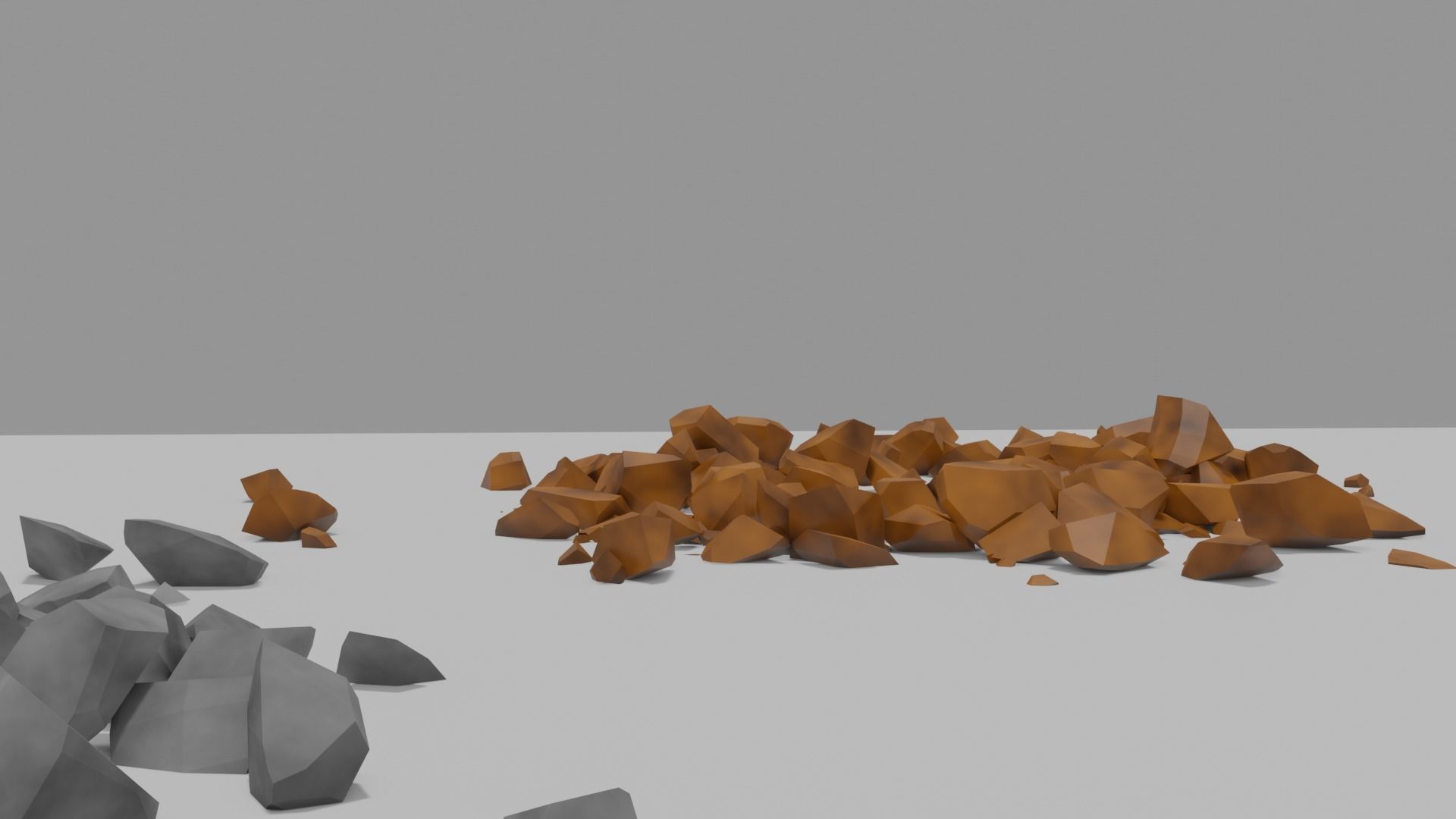 pile of rock Free 3D model_3