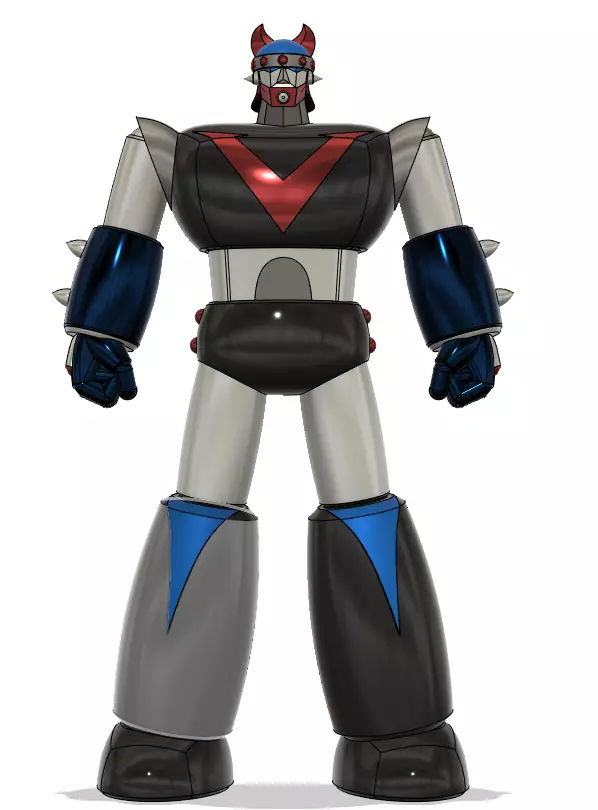 taekwon v korean robot 3d printing models  3D print model_0