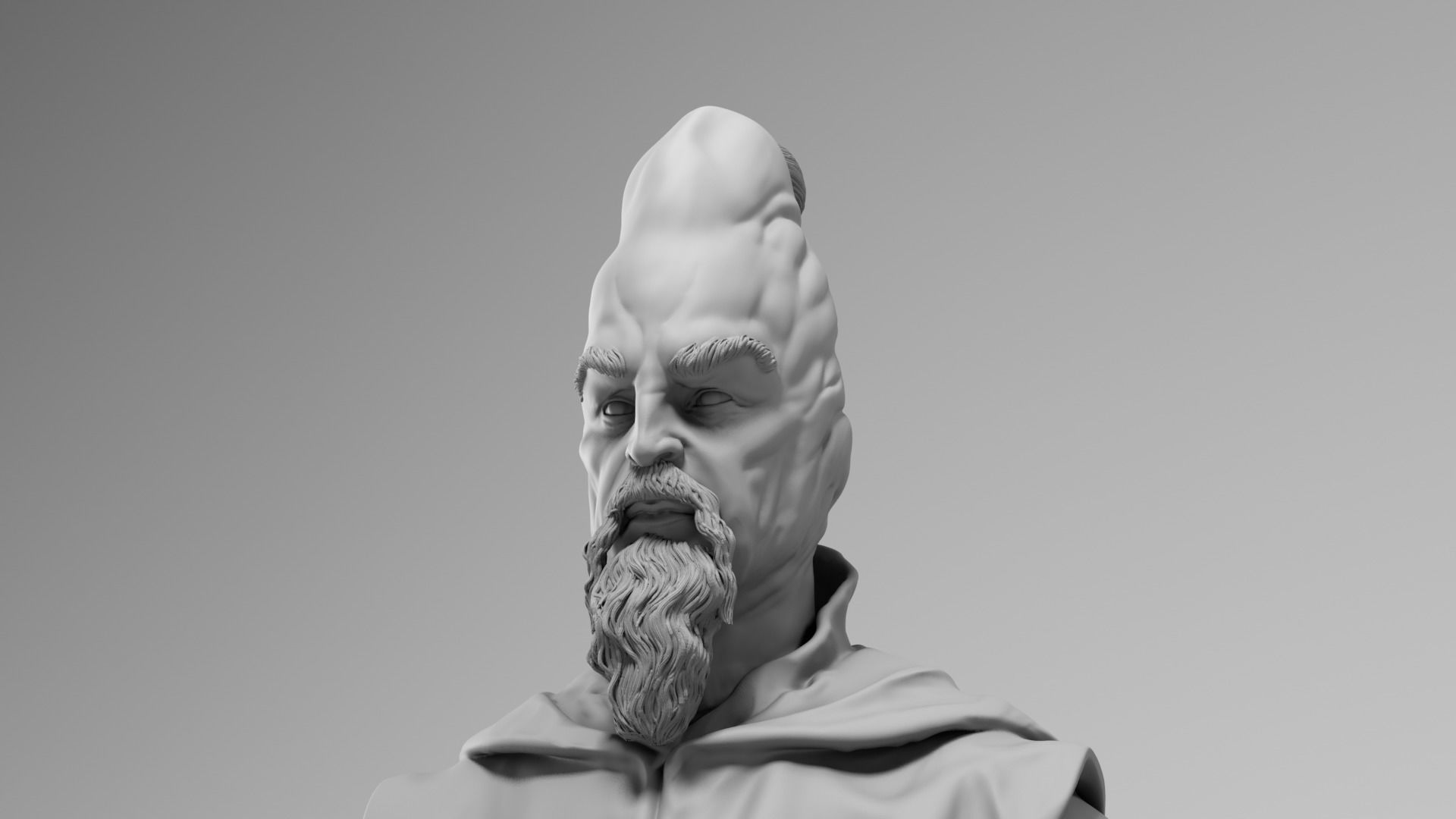 Silas Carson - Ki Adi Mundi - Star Wars Episode I 3D print model_16