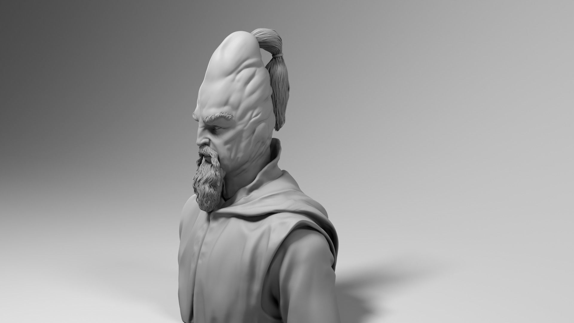 Silas Carson - Ki Adi Mundi - Star Wars Episode I 3D print model_7