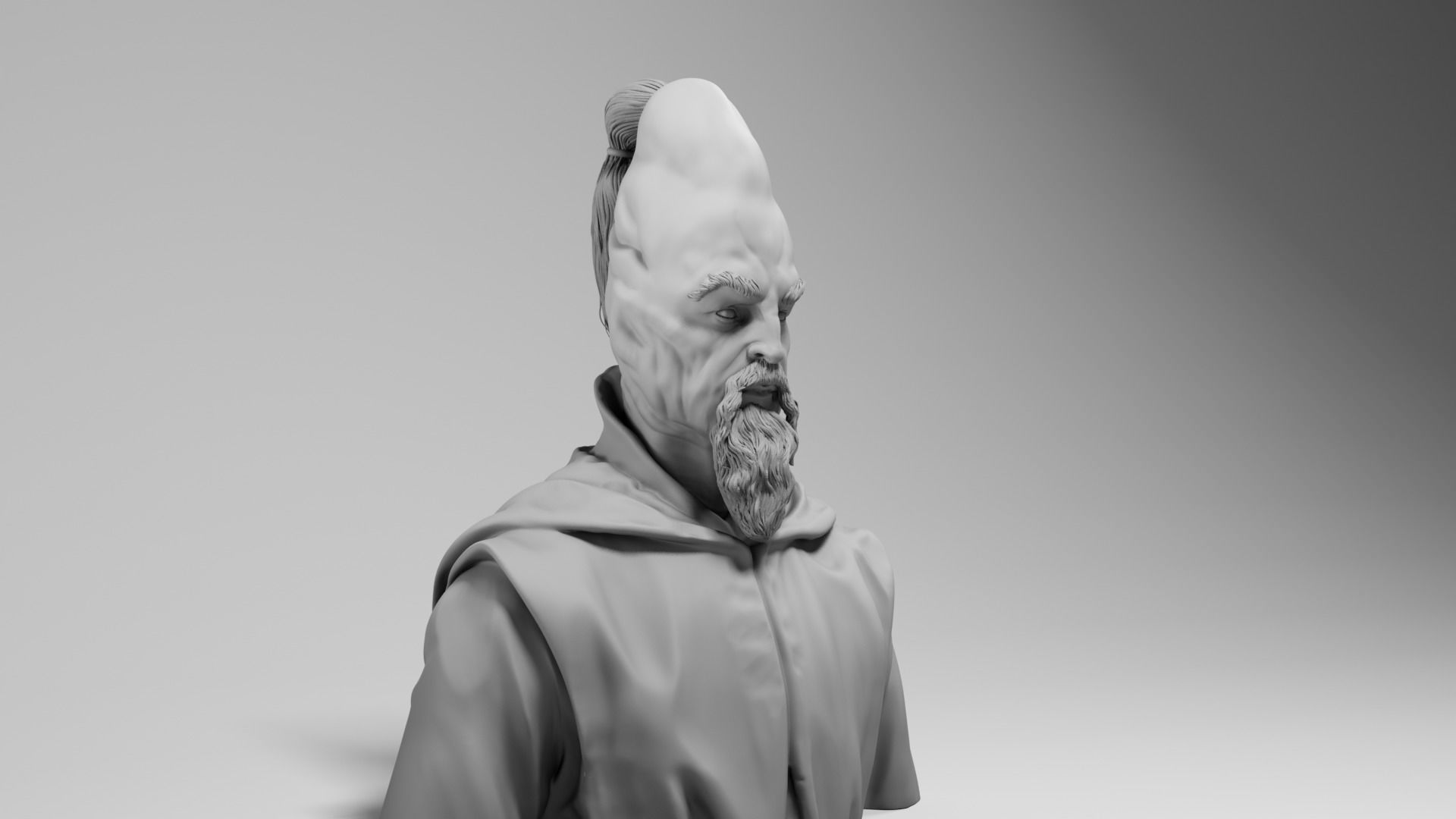 Silas Carson - Ki Adi Mundi - Star Wars Episode I 3D print model_5