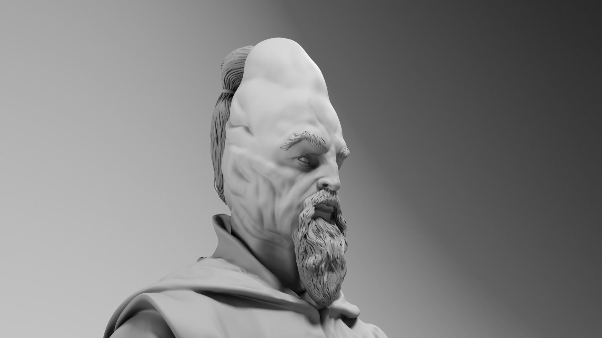 Silas Carson - Ki Adi Mundi - Star Wars Episode I 3D print model_14
