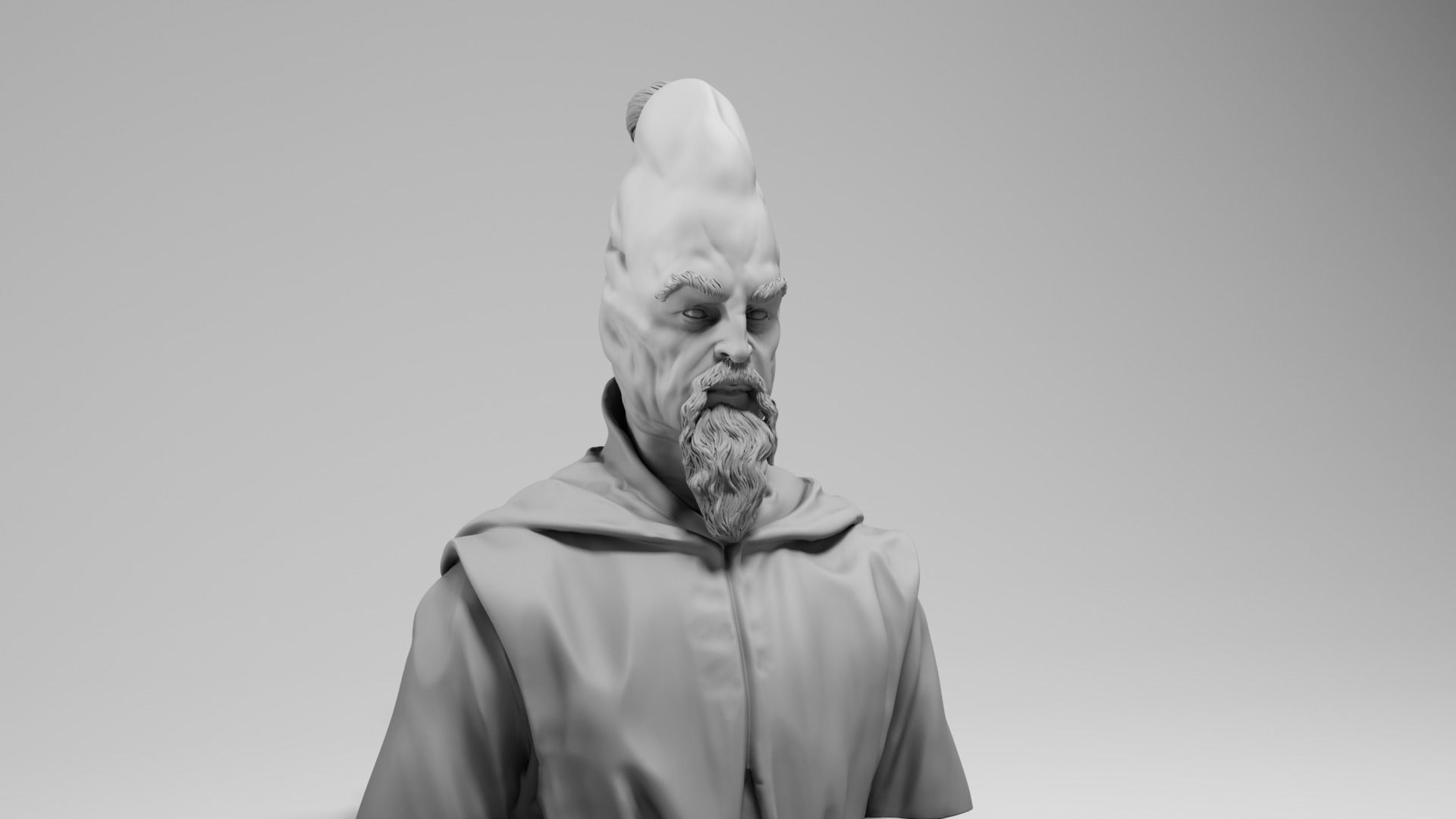 Silas Carson - Ki Adi Mundi - Star Wars Episode I 3D print model_4