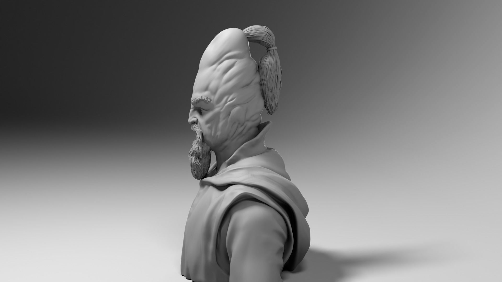 Silas Carson - Ki Adi Mundi - Star Wars Episode I 3D print model_6