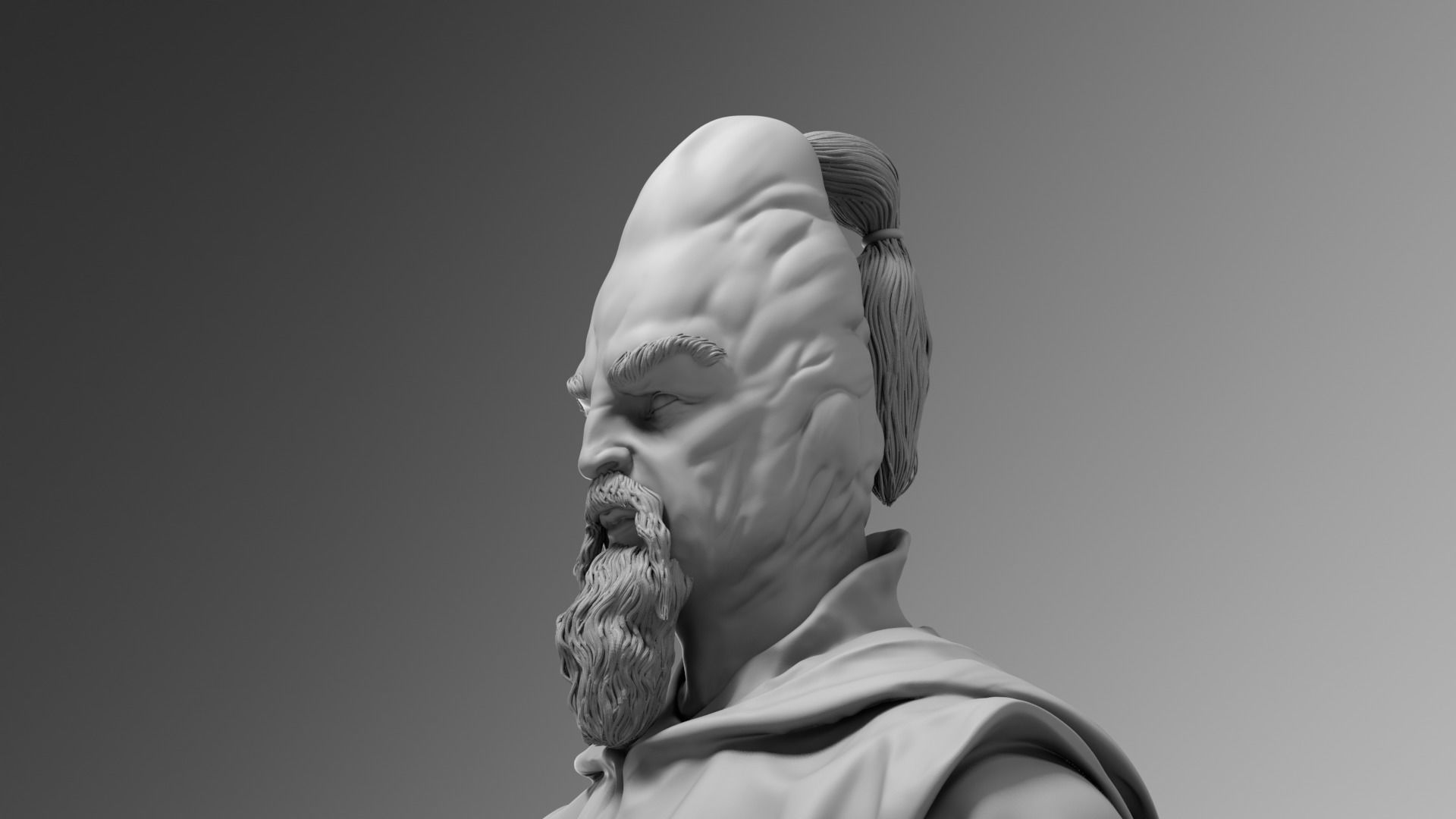 Silas Carson - Ki Adi Mundi - Star Wars Episode I 3D print model_17