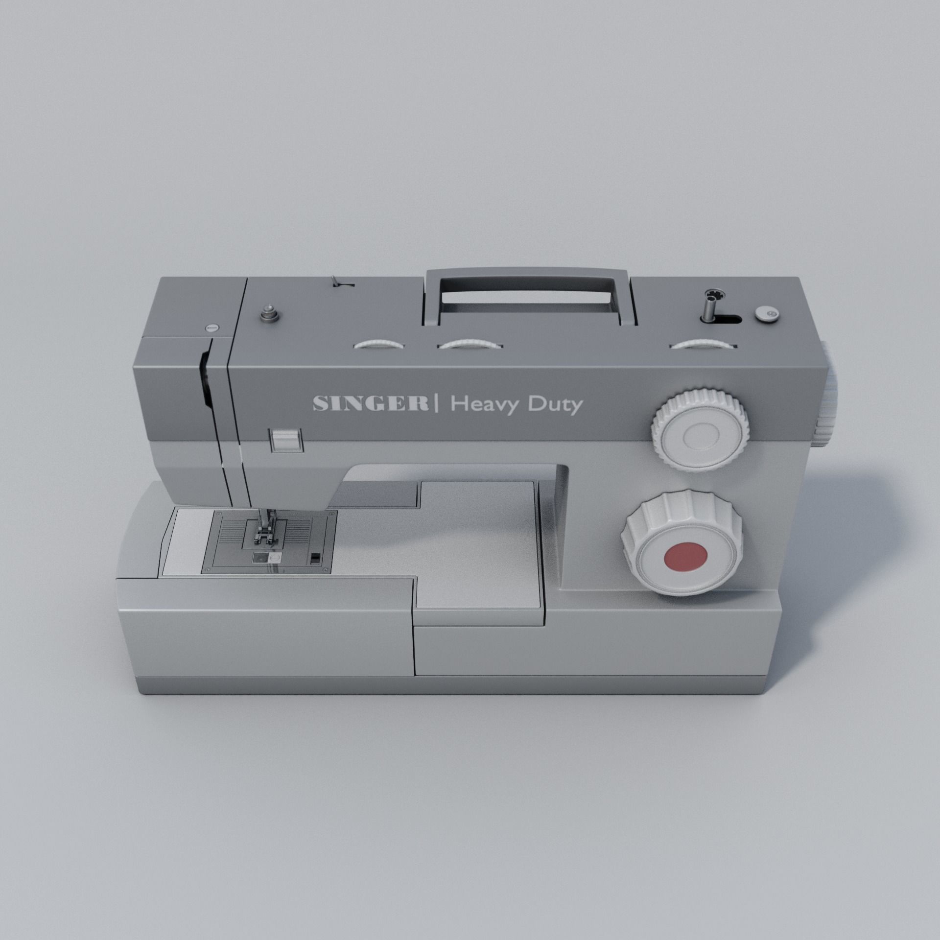 Singer Sewing Machine 3D model_6
