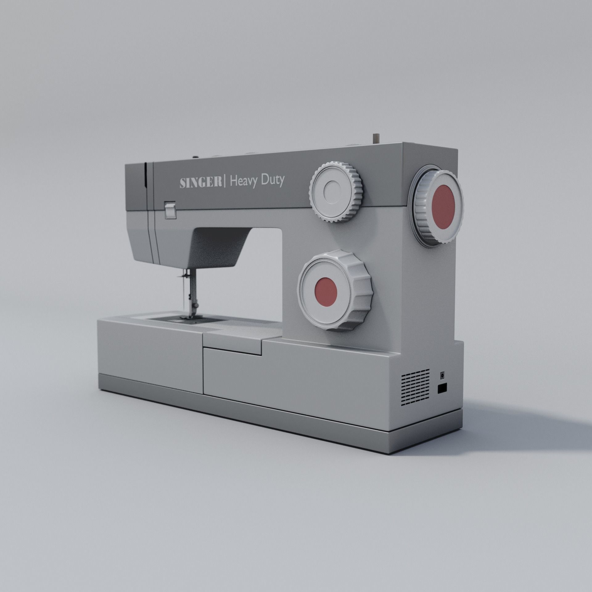 Singer Sewing Machine 3D model_5