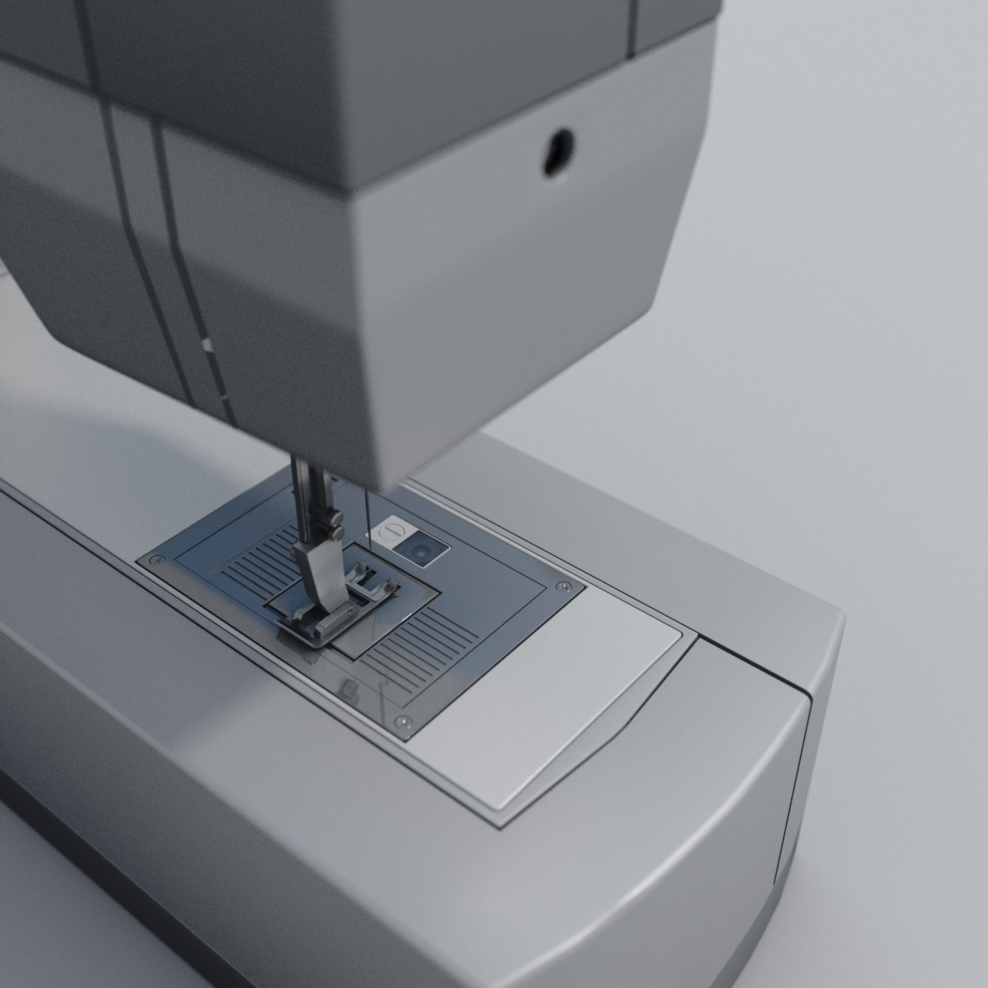 Singer Sewing Machine 3D model_3