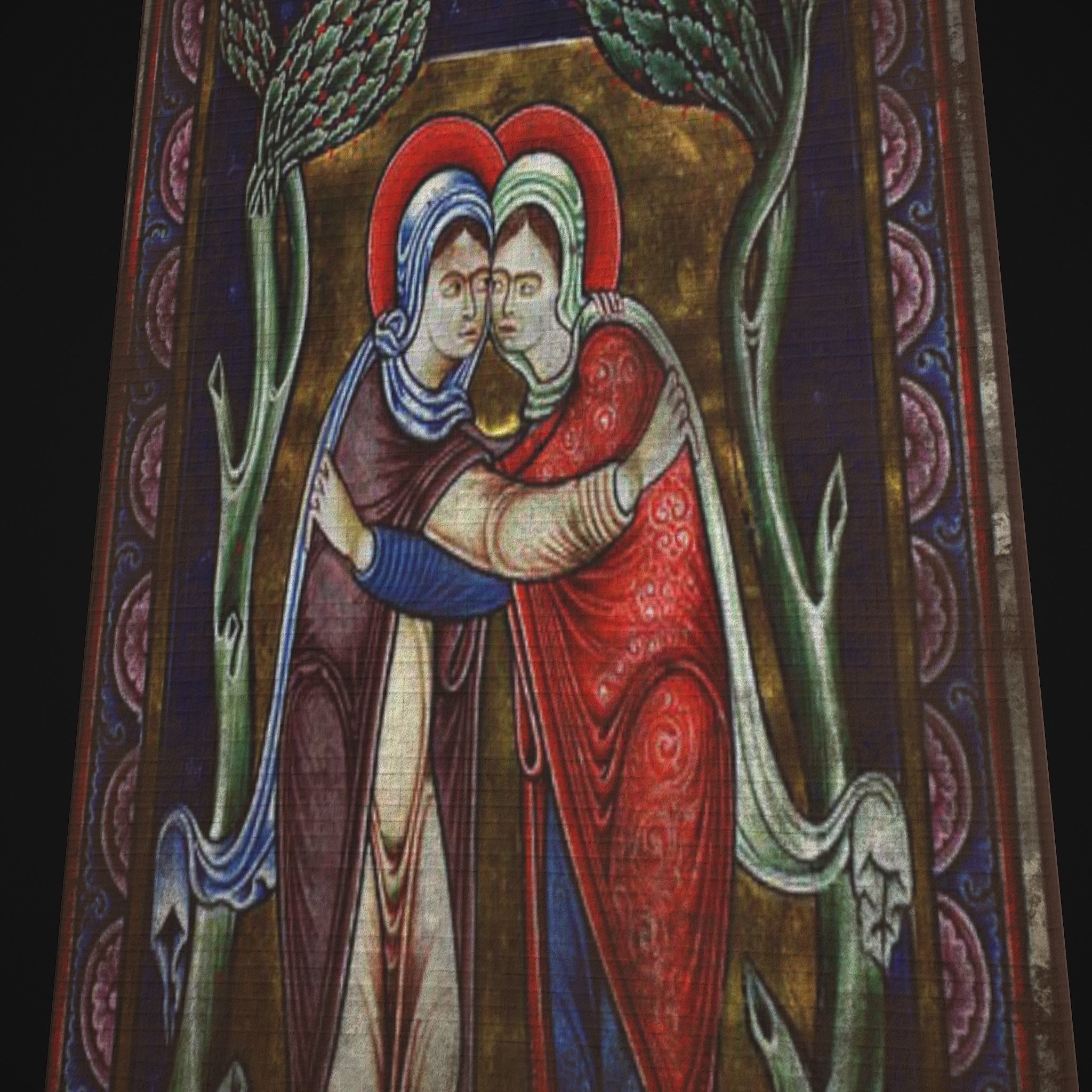 Medieval Manuscript Paintings Three Pack 3D Model Collection_28