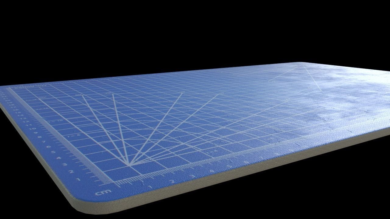 Cutting Mat 3D model_3