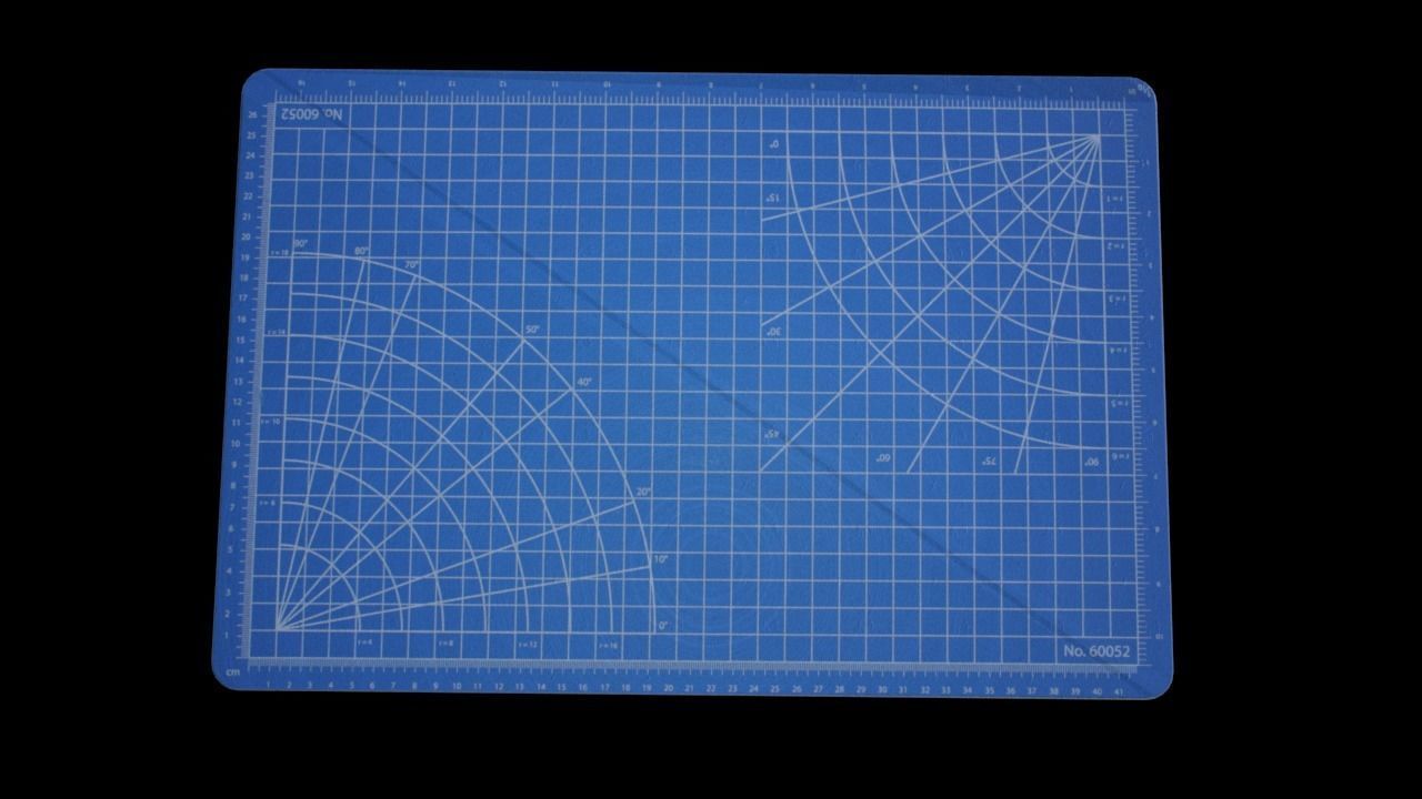 Cutting Mat 3D model_1